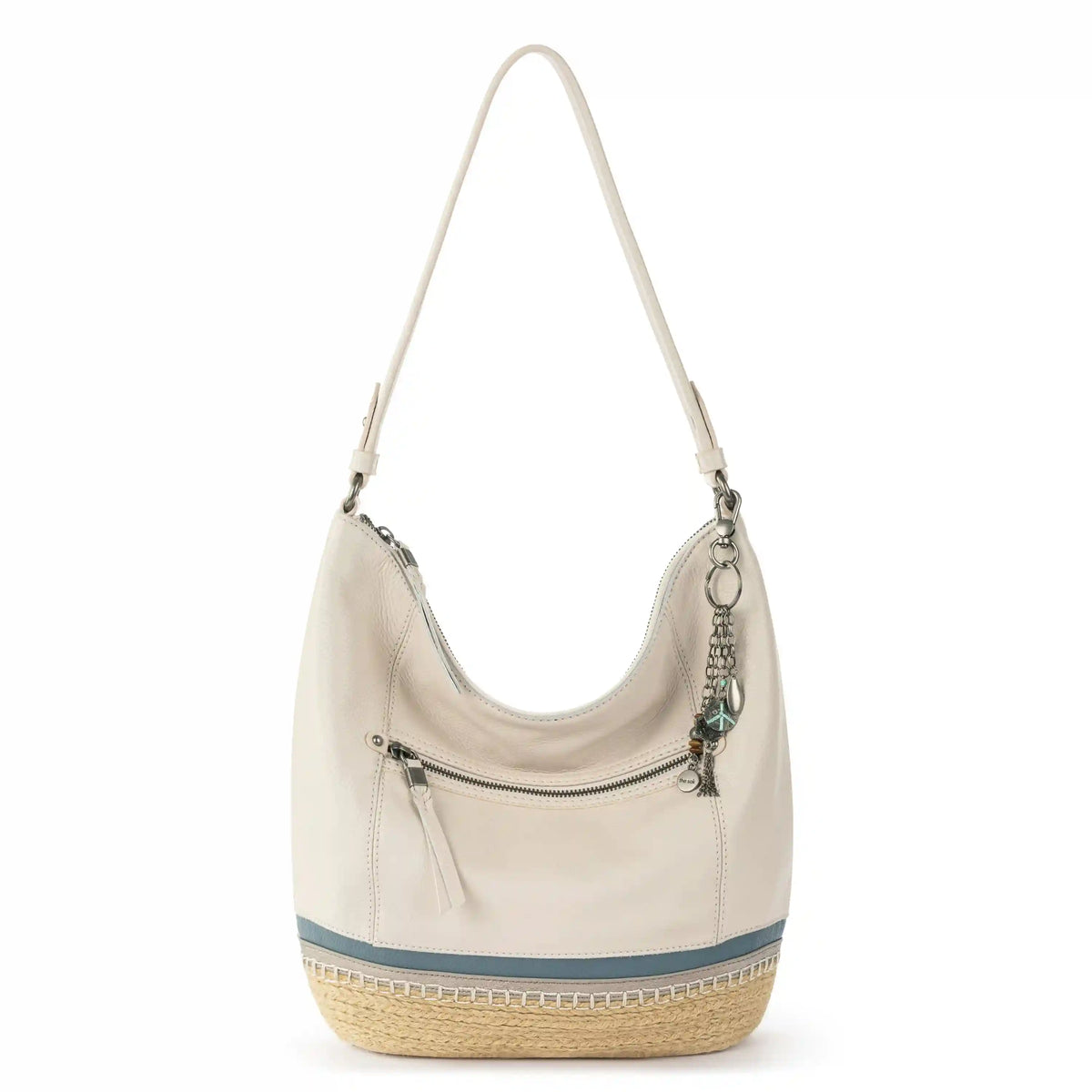 Sequoia Hobo - Leather - Coastal Block Espadrille