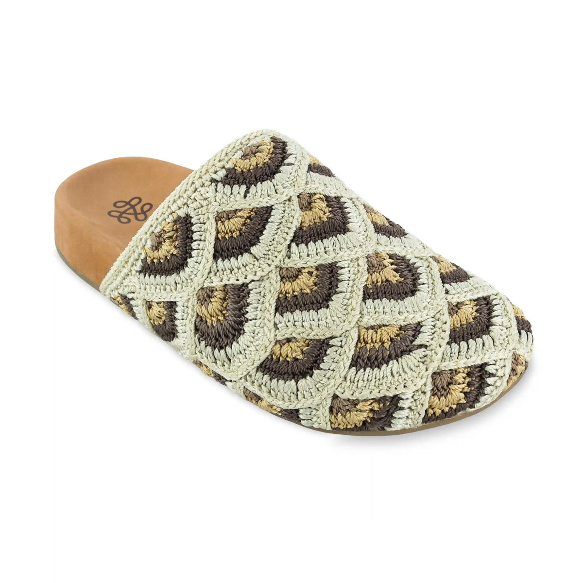 Bolinas Clog - Hand Crochet - Natural Mermaid