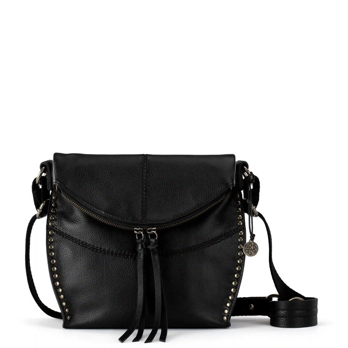 Silverlake Flap Crossbody - Leather - Black