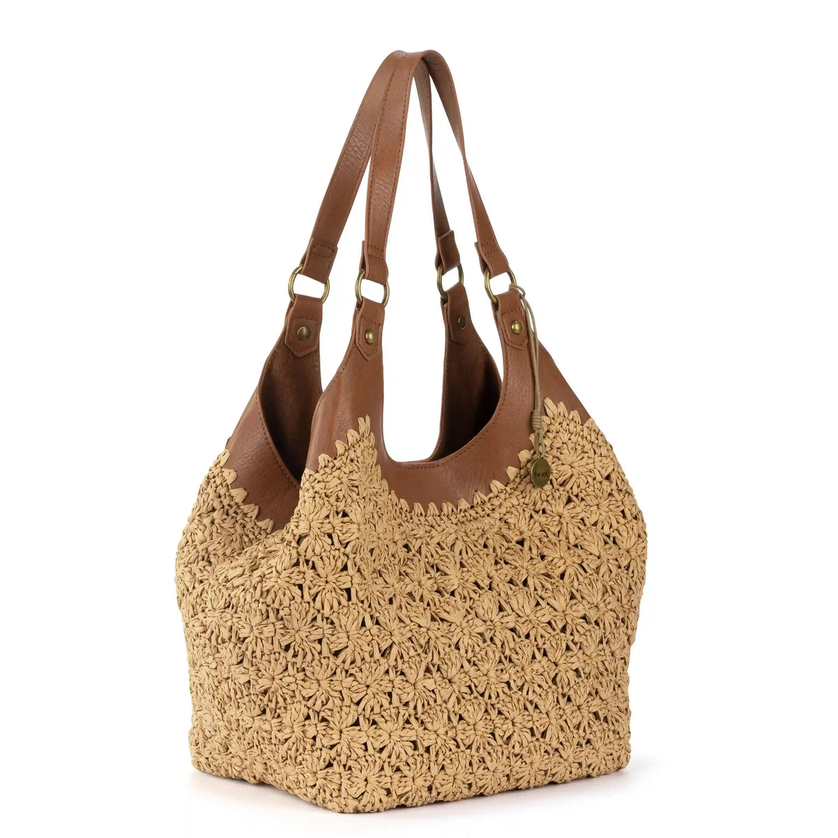 Roma Shopper - Straw - Natural Primrose