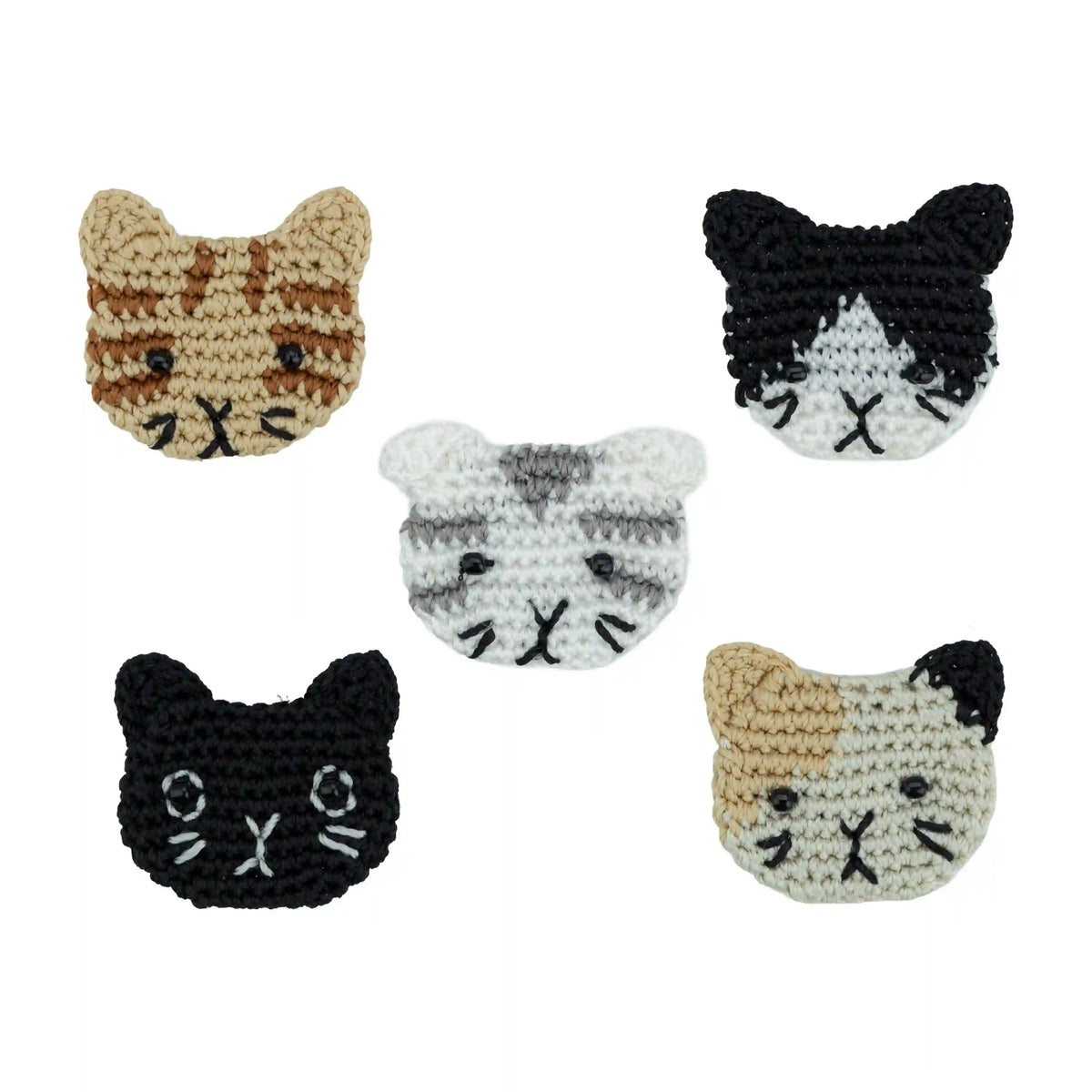 Yarnicharmz 5 Pack - Hand Crochet - Cats