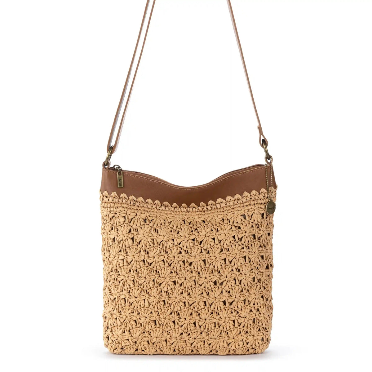 Lucia Crossbody - Straw - Natural Primrose