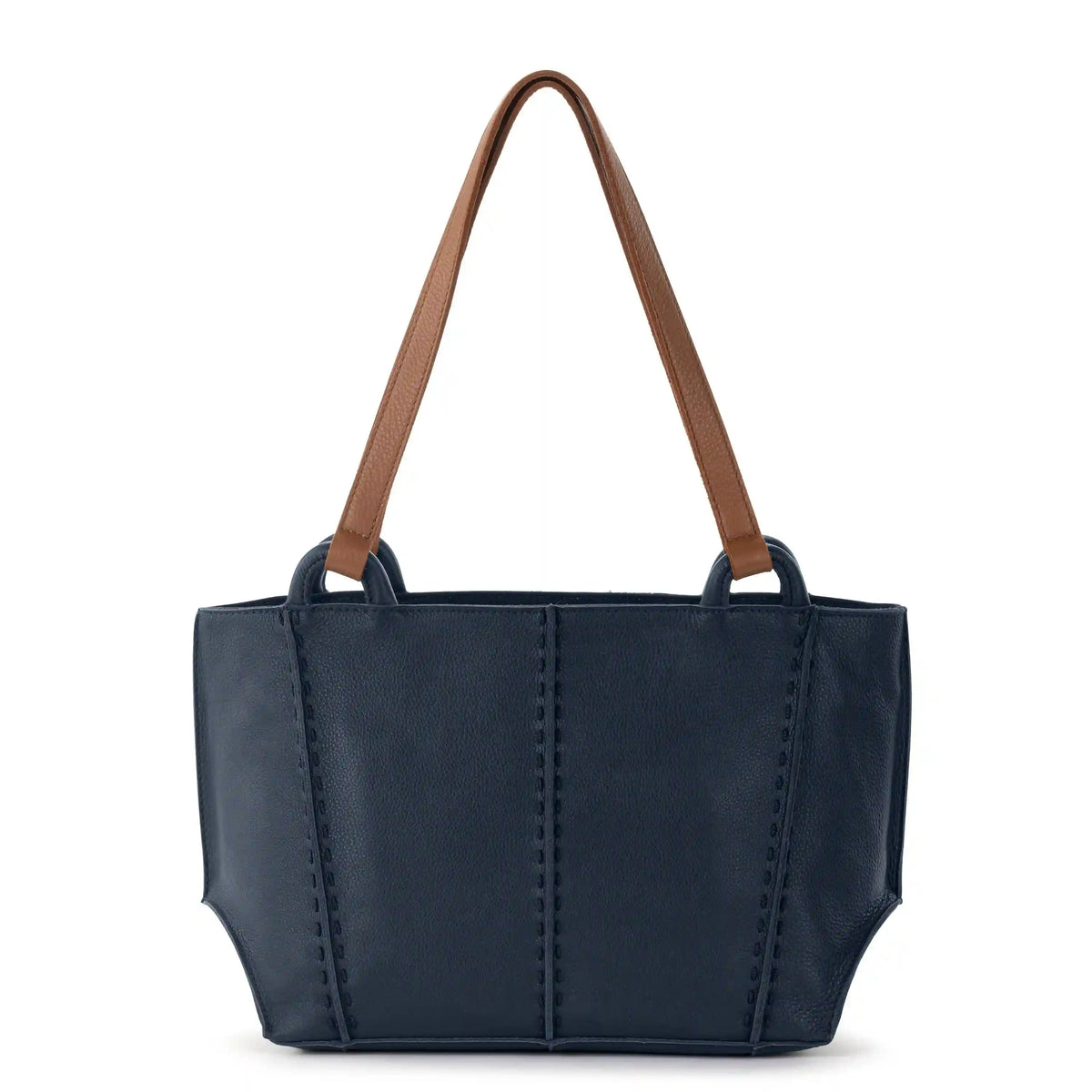 Los Feliz Satchel - Leather - Indigo