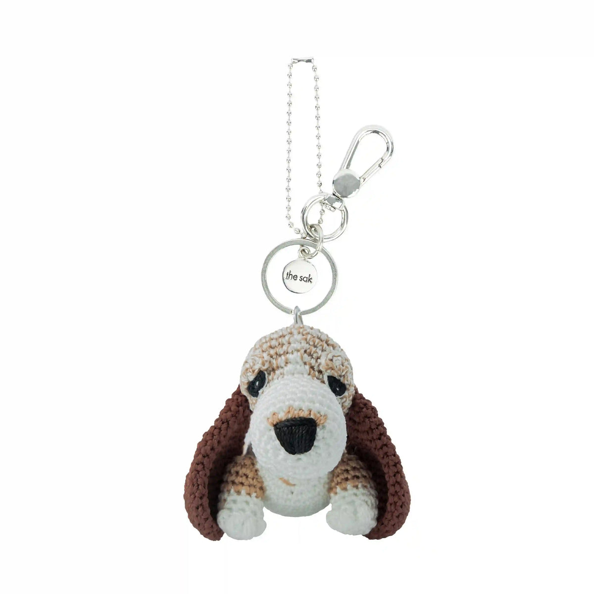 Yarnicharmz Dangle - Hand Crochet - Bamboo Basset