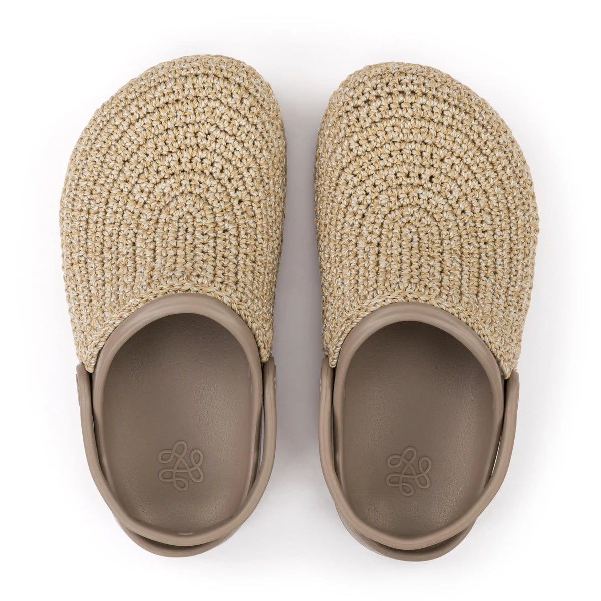 Bolo Clog - Hand Crochet - Bamboo Static