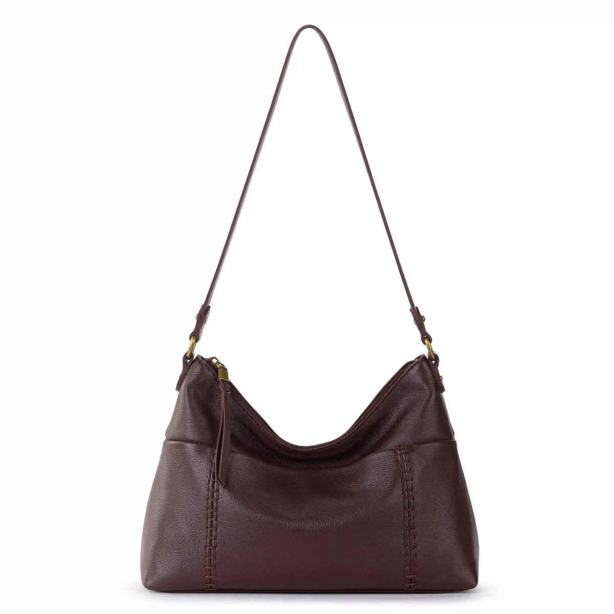 Melrose Shoulder Bag - Leather - Mahogany
