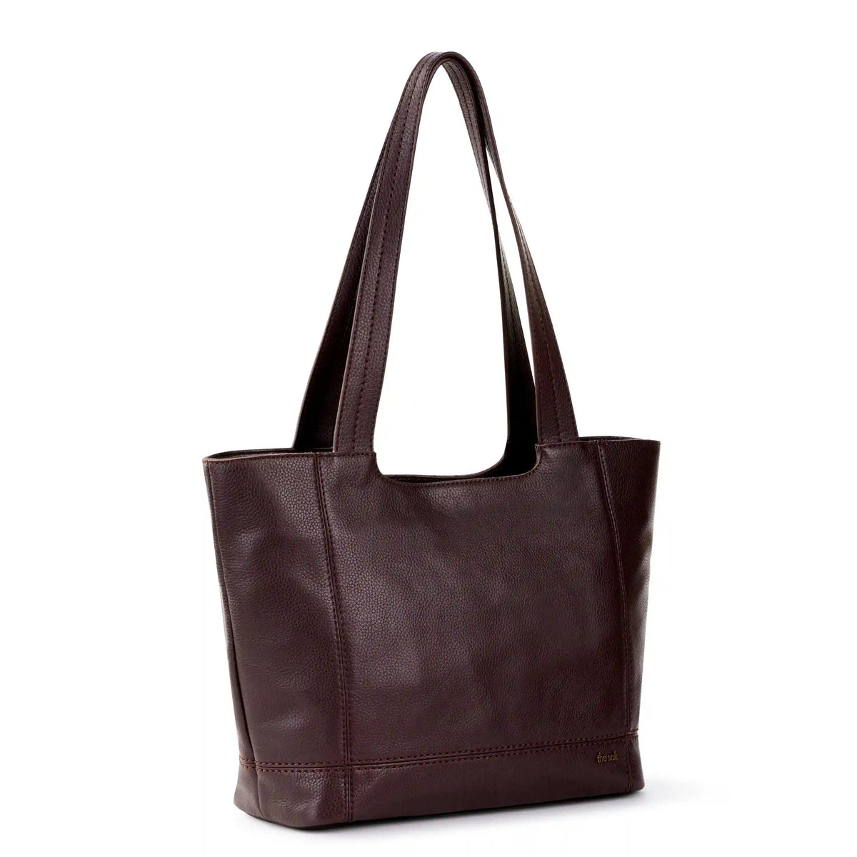 De Young Tote - Leather - Mahogany